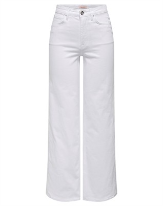 Madison Blush Wide Denim Jeans